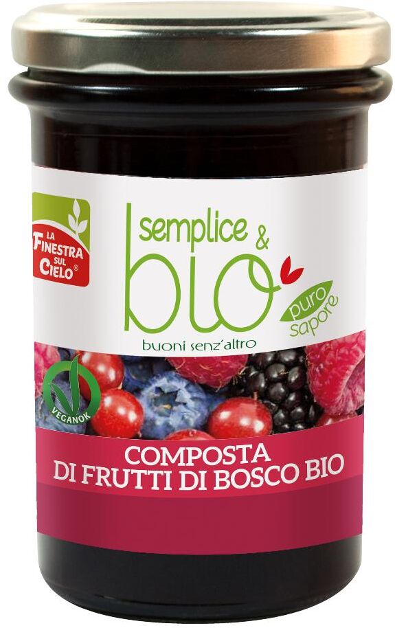 Biotobio Srl Composta di Frutti Bosco 320g