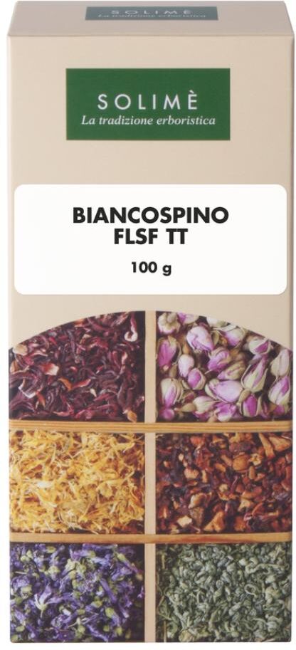 Solime' Srl Biancospino Fiori e Foglie Taglio Tisana 100g