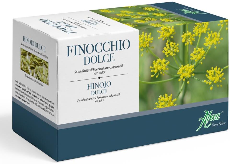 Aboca Società Agricola Finocchio Dolce Tisana 20 Filtri - Tisana Digestiva Naturale