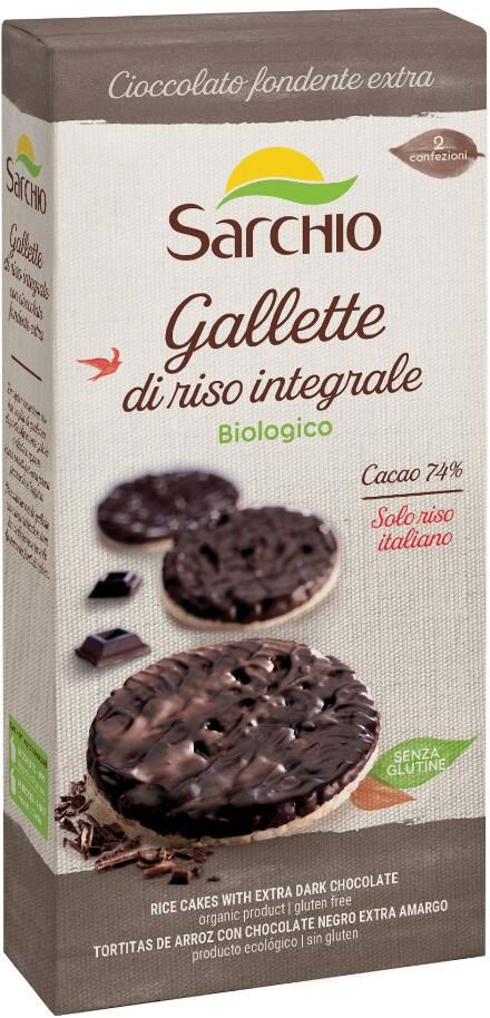 Sarchio Spa SARCHIO Gallette Cioccolato Fondente 100g