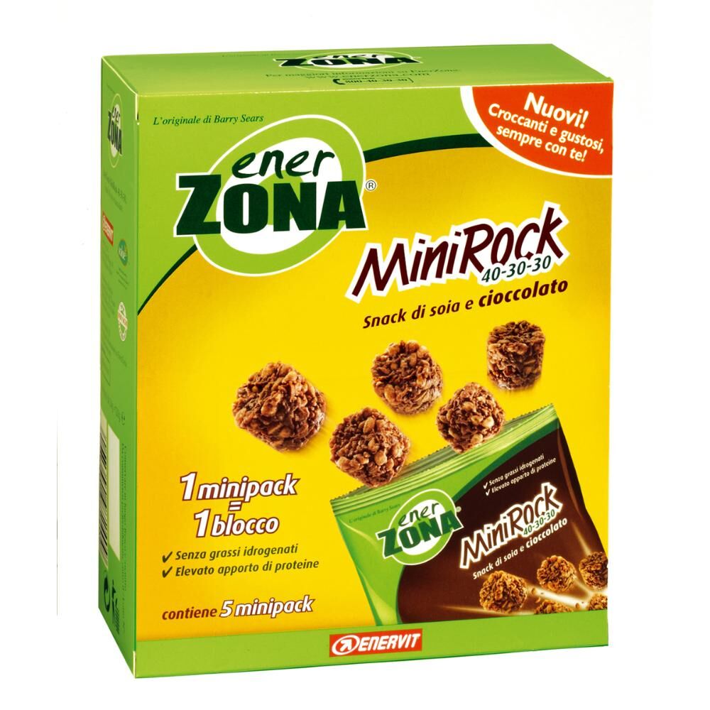 Enervit Enerzona - Balance Snack Bites Milk Chocolate 5 Minipack da 24 g
