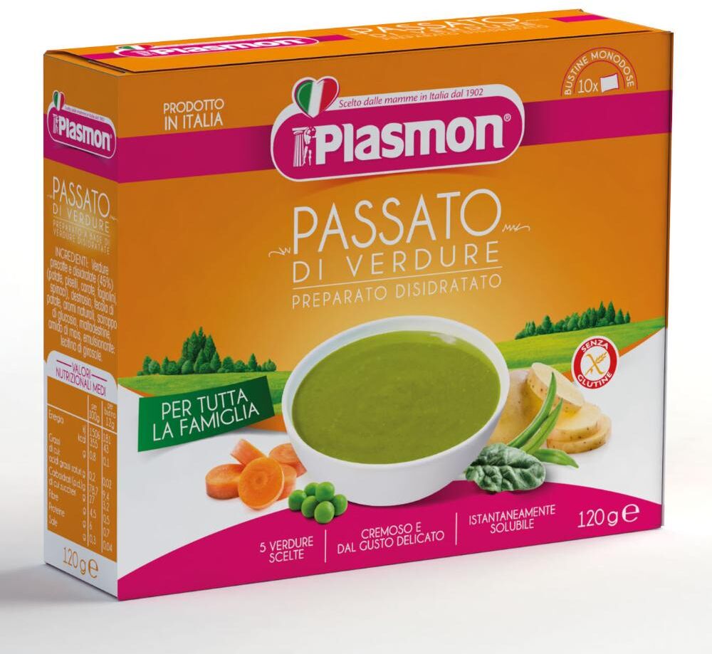 PLASMON PASSATO DRY VERDURA 10BS