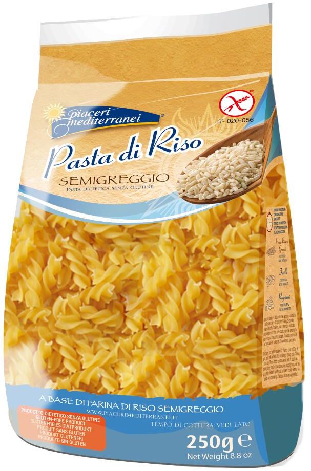 Eurospital Spa PIACERI MEDIT FUSILLI RISO 250G