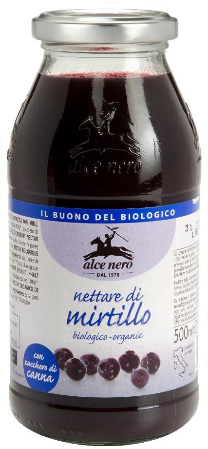 ALCE NERO Nettare Mirtillo Bio 500ml