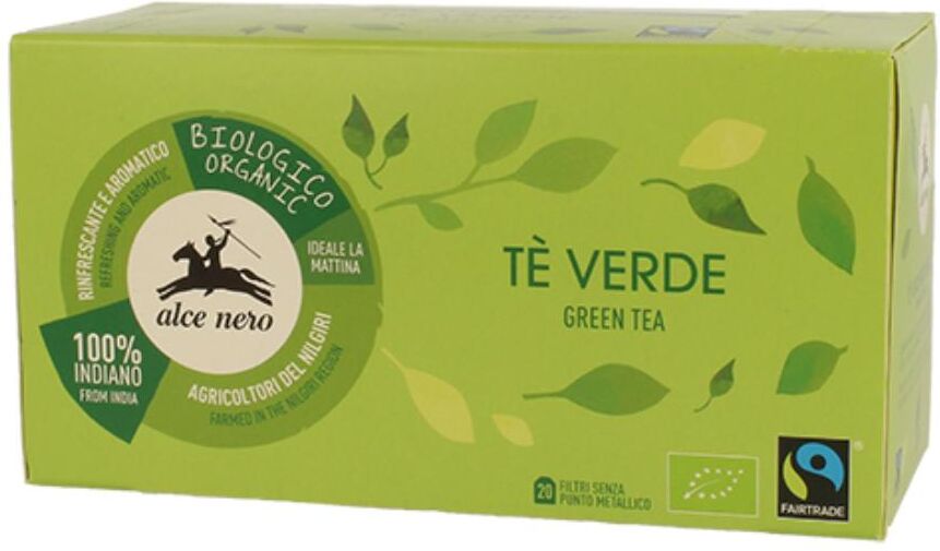 Alce Nero Spa ALCE NERO Te&#039; Verde 20 Filtri Bio