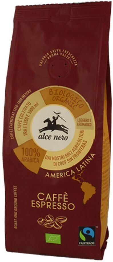 ALCE NERO Caff Espresso Bio 250g