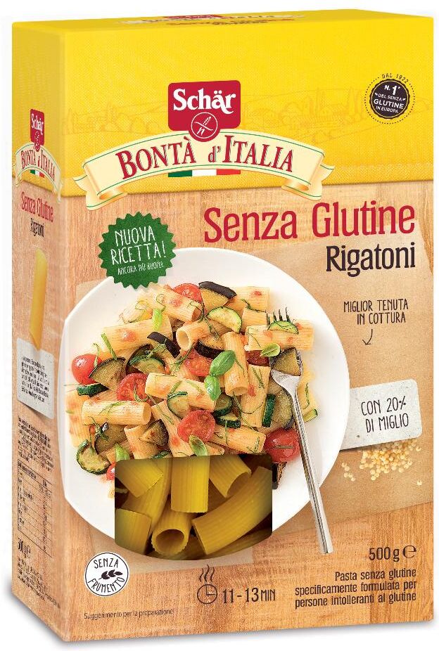 Dr.Schar Spa SCHAR-PASTA RIGATONI 500G