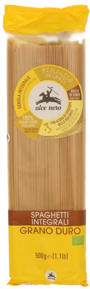 ALCE NERO Spaghetti Integr.3 500g