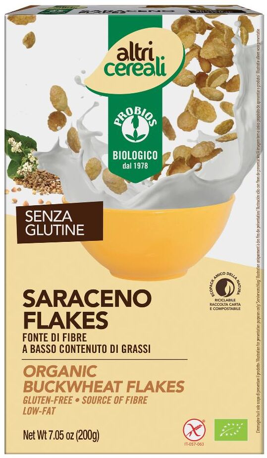 Probios Spa Societa' Benefit ALTRICEREALI Saraceno Flakes Bio 200g