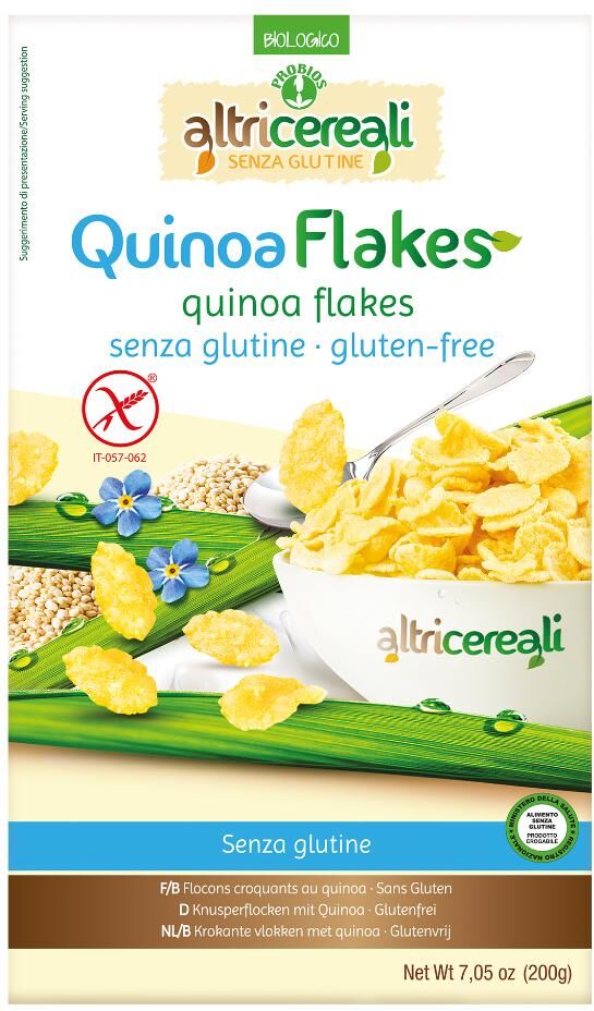 Probios Spa Societa' Benefit ALTRICEREALI Cereali Quinoa Flakes 200g