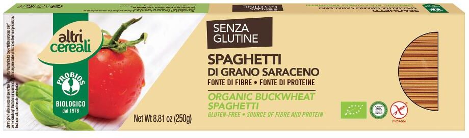 Probios Spa Societa' Benefit ALTRICEREALI Pasta Spaghetti Grano Saraceno 250g