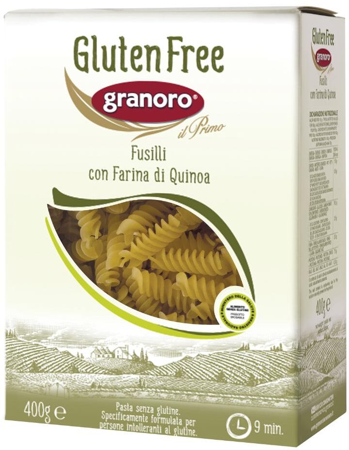 Pastif. Attilio M. Granoro Srl GRANORO Pasta S/G Fusilli 400g