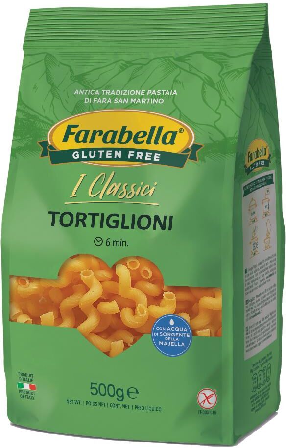 Bioalimenta Srl FARABELLA Pasta Tortiglioni 500g