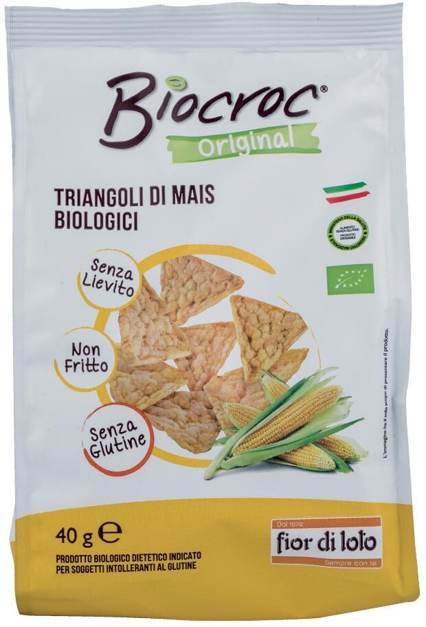 Biotobio Srl BioCroc Triangoli Mais Bio Senza Glutine 40 g