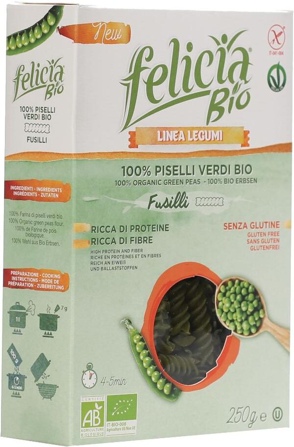 Andriani Spa FELICIA BIO FUSILLI PISELLI VERDI 250 G