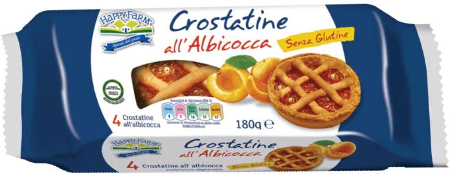 Happy Farm Co. Srl HAPPY FARM Crostata Albicocca 180g