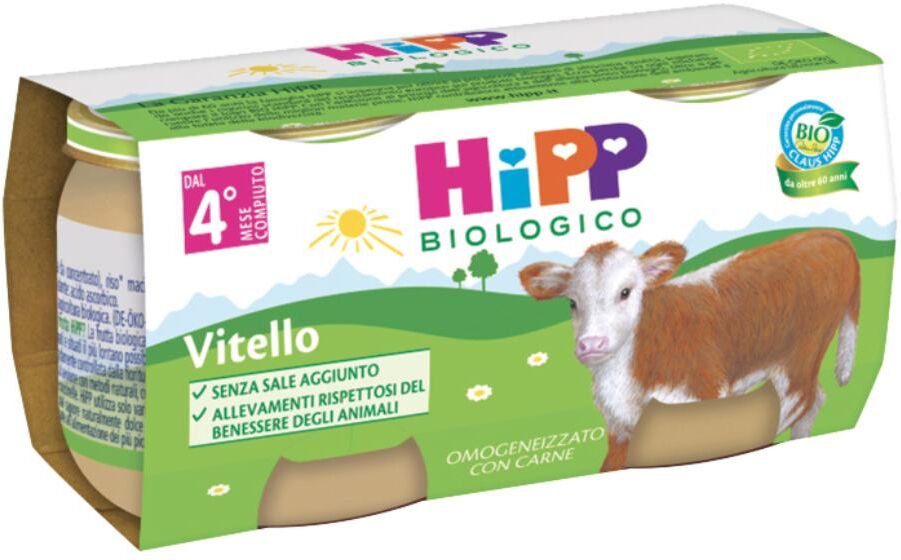 Hipp Italia Srl Hipp Bio Omog Vitello 2x80g