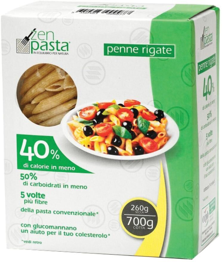 Calicantus Srl ZenPasta Penne Rigate Con Farina Di Konjac 260g