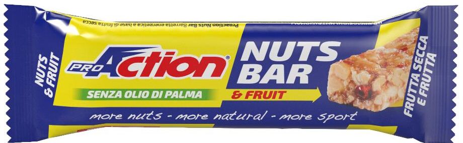 ProAction Nuts Bar - Frutta Secca Ed Essiccata 30g