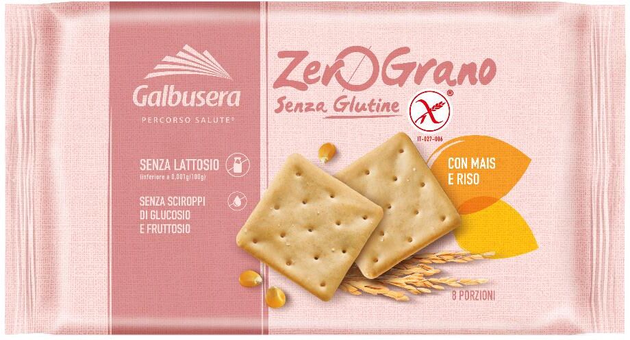 Galbusera Spa ZEROGRANO Crackers S/G Mais Riso 320g