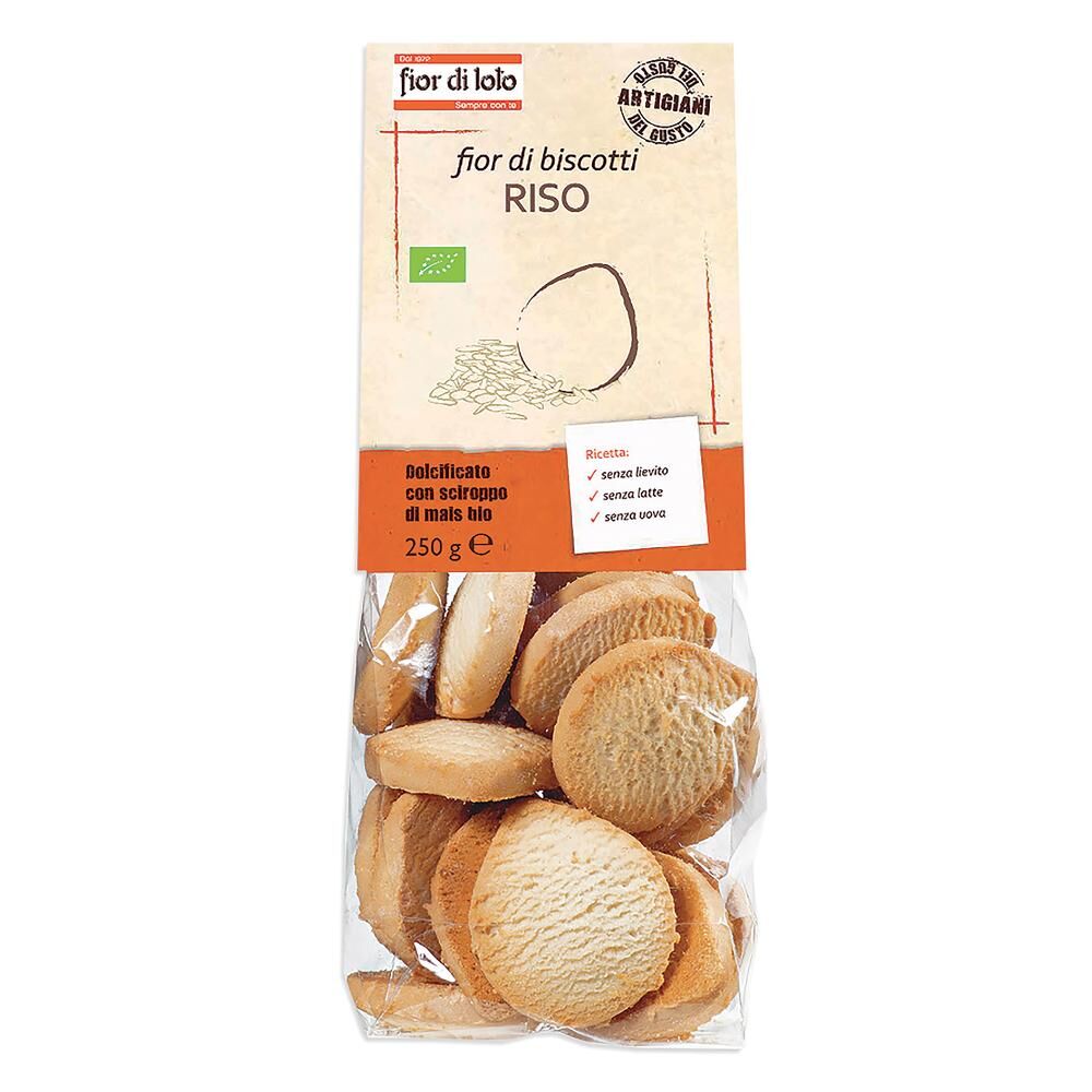 Biotobio Srl Fior Di Loto Fior Di Biscotti Riso Bio 250g