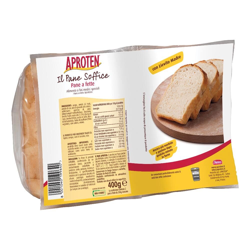 Plasmon APROTEN Pane Bianco Fette*400g