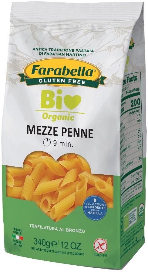 Bioalimenta Srl FARABELLA BIO Mezze Penne M/R