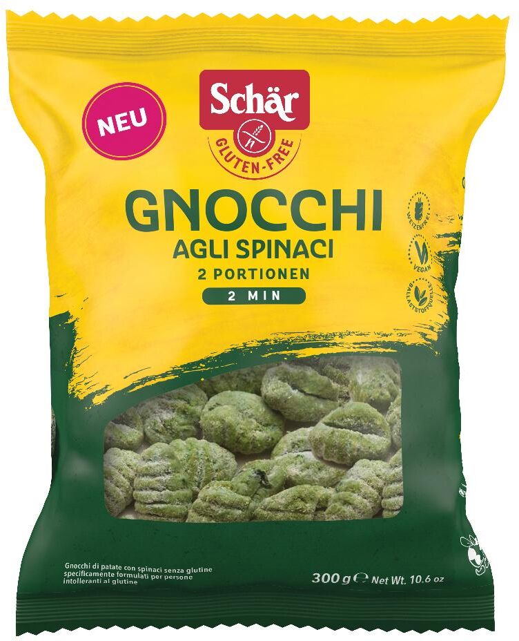 SCHAR Pasta Gnocchi Spin.300g