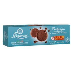 D.LAZZARONI & C. SpA Pasticcini biscotto cioccolato al latte 100 g D.LAZZARONI & C. SpA Pasticcini biscotto cioccolato al latte 100 g