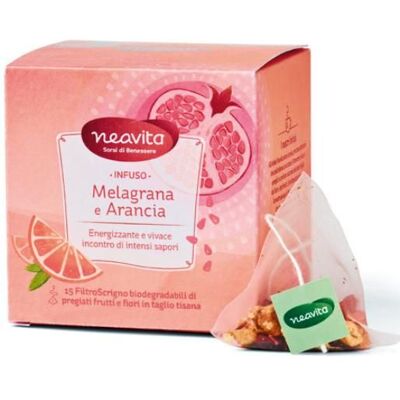 HP ITALIA Srl Neavita Melagrana Arancia 15 FiltroScrigno da 3g - Infuso di Prosperità e Benessere HP ITALIA Srl Neavita Melagrana Arancia 15 FiltroScrigno da 3g - Infuso di Prosperità e Benessere