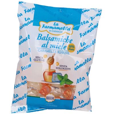 SELLA Farmaceutici S.r.l. Farmamella Balsamiche Miele - 100 g - candy SELLA Farmaceutici S.r.l. Farmamella Balsamiche Miele - 100 g - candy