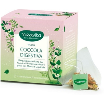 HP ITALIA Srl Neavita Coccola Digestiva Tisana, 15 FiltroScrigno, Menta e Liquirizia, Tisana Digestiva e Riequilibrante, Senza Caffeina HP ITALIA Srl Neavita Coccola Digestiva Tisana, 15 FiltroScrigno, Menta e Liquirizia, Tisana Digestiva e Riequilibrante, Senza Caffeina