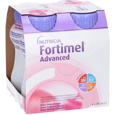 Nutricia Fortimel Advanced Fragola di Bosco - Bevanda Nutrizionale Nutricia Fortimel Advanced Fragola di Bosco - Bevanda Nutrizionale