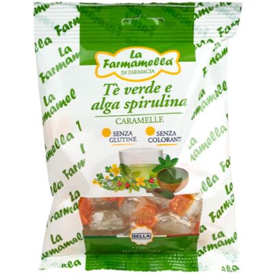 SELLA Srl La Farmamella, Tè Verde e Alga Spirulina, 100 g SELLA Srl La Farmamella, Tè Verde e Alga Spirulina, 100 g