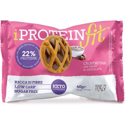 CK FOOD Srl Crostatina con Crema al Cioccolato, 40 g CK FOOD Srl Crostatina con Crema al Cioccolato, 40 g