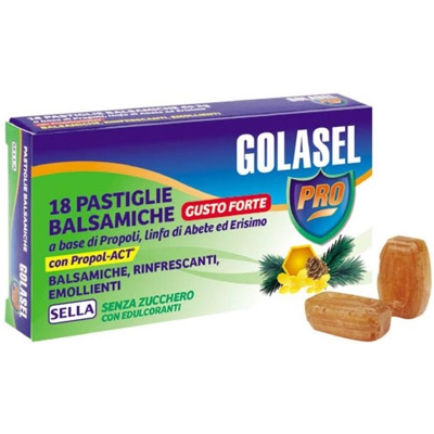 Sella Golasel Pro Pastiglie Balsamiche - Cura della Gola e della Voce Sella Golasel Pro Pastiglie Balsamiche - Cura della Gola e della Voce