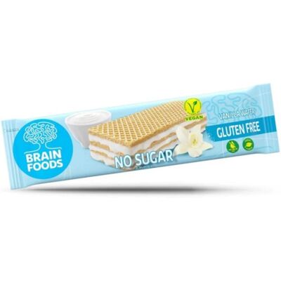 NUTRIFOOD Srls BRAIN FOODS Wafer Vaniglia40g NUTRIFOOD Srls BRAIN FOODS Wafer Vaniglia40g