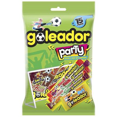 PERFETTI VAN MELLE ITALIA Srl Goleador Busta Party, 15 Pezzi PERFETTI VAN MELLE ITALIA Srl Goleador Busta Party, 15 Pezzi