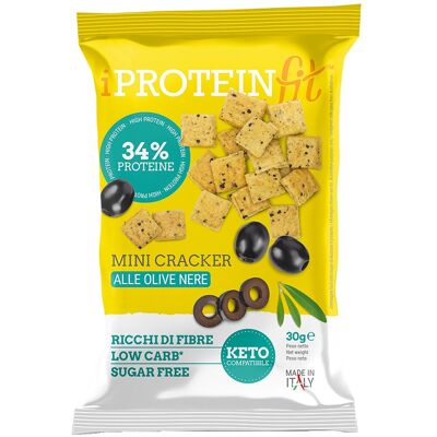 CK FOOD Srl Iproteinfit Mini Cracker Olive, 30 g CK FOOD Srl Iproteinfit Mini Cracker Olive, 30 g