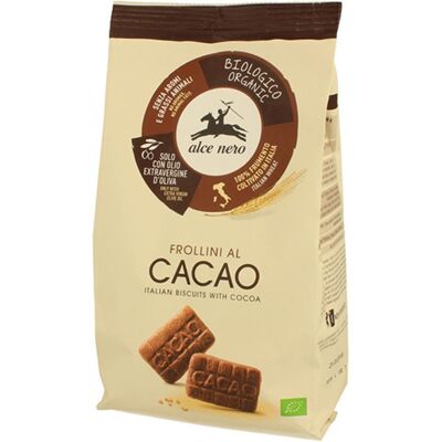 ALCE NERO SpA Alce Nero, Frollini al Cacao Biologici, 350g ALCE NERO SpA Alce Nero, Frollini al Cacao Biologici, 350g