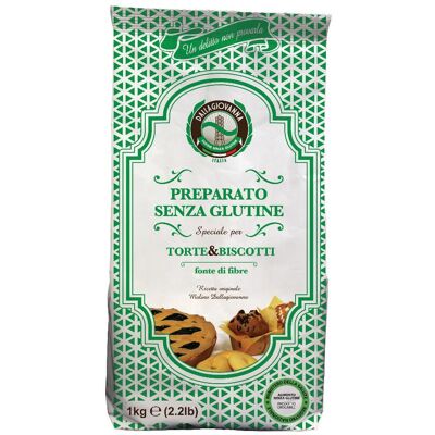 Mix per dolci senza glutine Molino Dallagiovanna - Torte & Biscotti Mix per dolci senza glutine Molino Dallagiovanna - Torte & Biscotti
