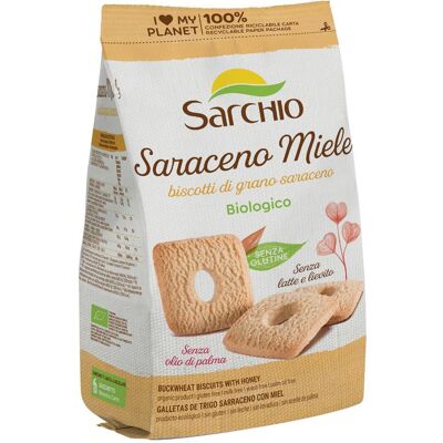 Biscotti di grano saraceno e miele Sarchio - Senza glutine Biscotti di grano saraceno e miele Sarchio - Senza glutine