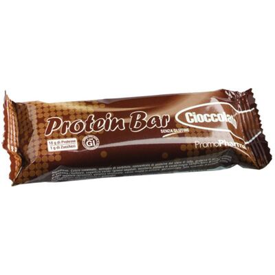 PROMOPHARMA SpA Protein Bar 45g Gusto Cioccolato, Barretta Proteica Energizzante PROMOPHARMA SpA Protein Bar 45g Gusto Cioccolato, Barretta Proteica Energizzante