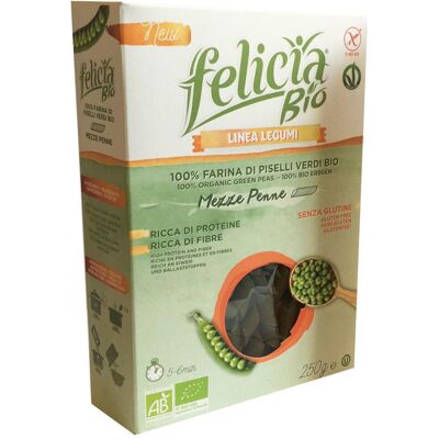 Pasta di Piselli Verdi Bio Felicia - Senza Glutine, Ricca di Fibre, Vegana Pasta di Piselli Verdi Bio Felicia - Senza Glutine, Ricca di Fibre, Vegana