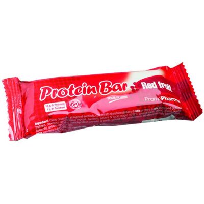 Promopharma Spa - Barre proteica 45g - Frutti Rossi - Protein Bar Promopharma Spa - Barre proteica 45g - Frutti Rossi - Protein Bar