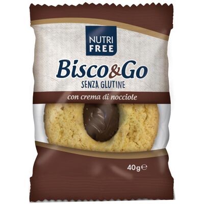 Nutrifree Bisco&go con Crema di Nocciole - Spuntino Nutrifree Bisco&go con Crema di Nocciole - Spuntino