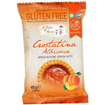 Il Pane Di Anna Snack Senza Glutine Albicocca - 45g Il Pane Di Anna Snack Senza Glutine Albicocca - 45g