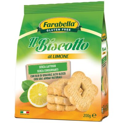 Biscotto al Limone Farabella Senza Glutine - Biscuit Biscotto al Limone Farabella Senza Glutine - Biscuit