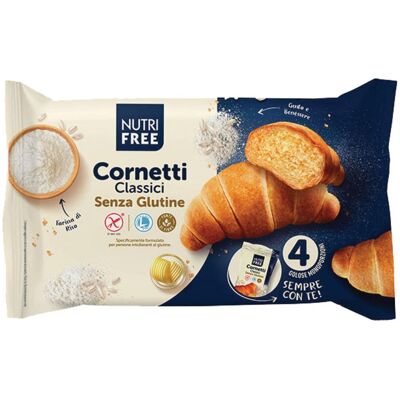 Nutrifree Cornetti Classici - Pasticceria Senza Glutine Nutrifree Cornetti Classici - Pasticceria Senza Glutine