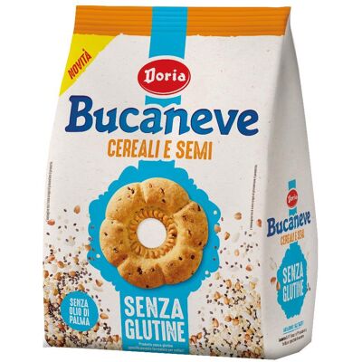 Biscotti Doria Bucaneve Senza Glutine Cereali e Semi - Biscotti Biscotti Doria Bucaneve Senza Glutine Cereali e Semi - Biscotti